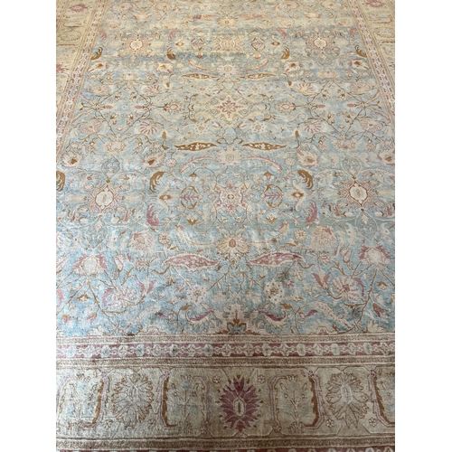 107 - PERSIAN GAROUS DESIGN CARPET, 358cm x 272cm.