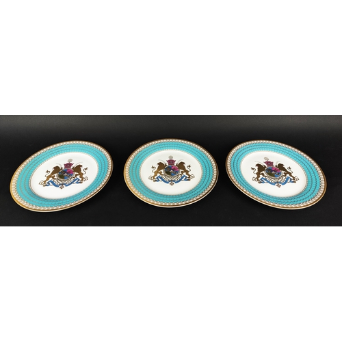 5 - SPODE 'THE IMPERIAL PLATE OF PERSIA', a set of three cabinet plates, commemorating 2500 years of Per... 