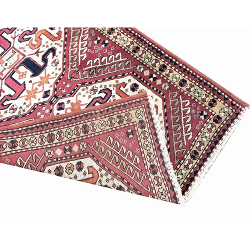 98 - FINE ANATOLIAN RUNNER, 324cm x 85cm.