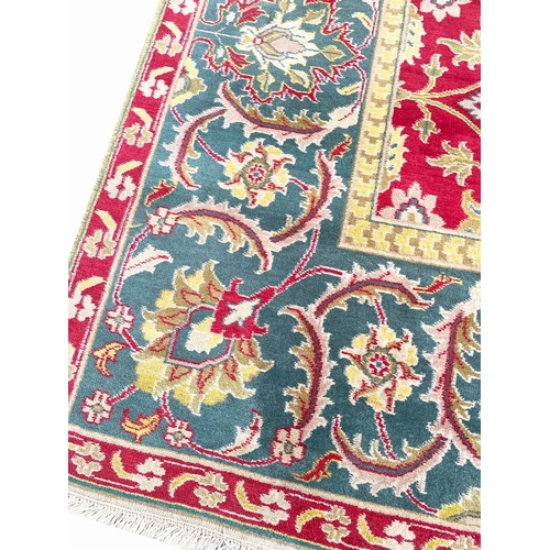 99 - FINE AGRA CARPET, 370cm x 270cm.