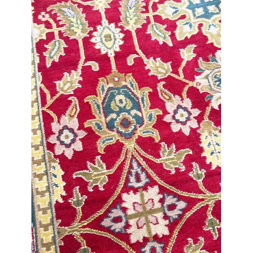 99 - FINE AGRA CARPET, 370cm x 270cm.