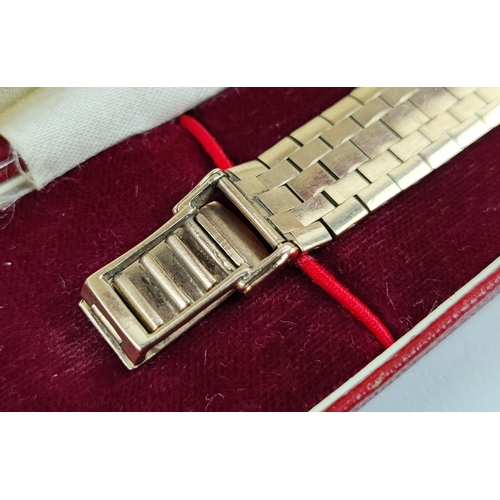 32 - A ROTARY 9CT GOLD LADIES COCKTAIL WRISTWATCH, circa 1970, with a 21 jewelled Swiss movement, rustica... 