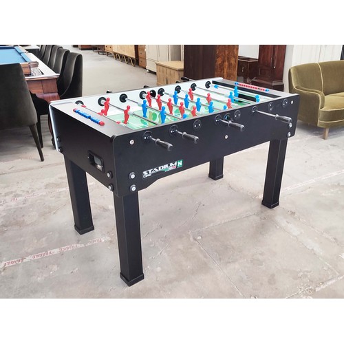 354 - TABLE FOOTBALL, by Stadium Line, complete with balls, 87cm H x 139cm L x 91cm W.