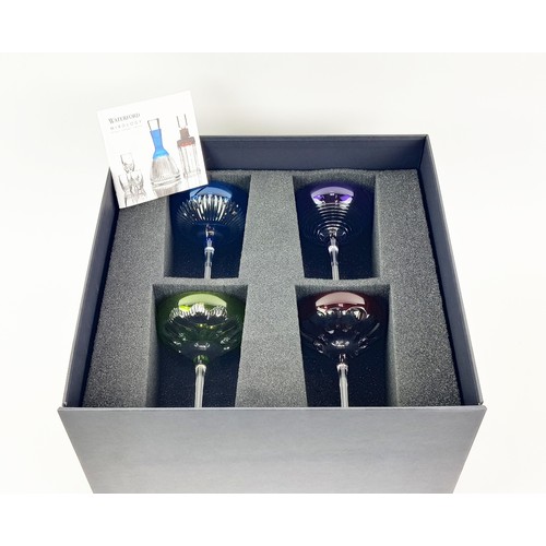 25A - WATERFORD CRYSTAL MIXOLOGY CHAMPAGNE COUPES, a boxed set of four.