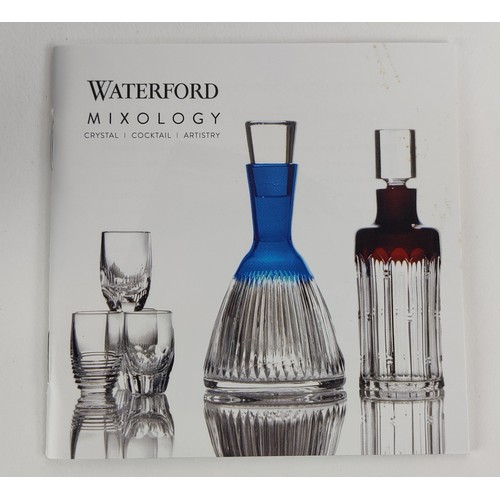 25A - WATERFORD CRYSTAL MIXOLOGY CHAMPAGNE COUPES, a boxed set of four.