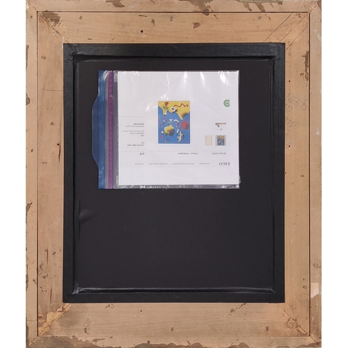 102 - JOAN MIRO (1893-1983), 'L’Air', lithograph, 1938, 34cm x 26cm, vintage Arts & Crafts frame. (Subject... 