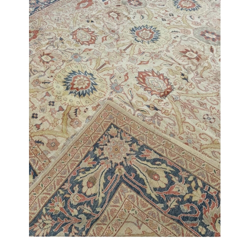 136 - FINE DECORATIVE SULTANABAD CARPET, 490cm x 335cm.