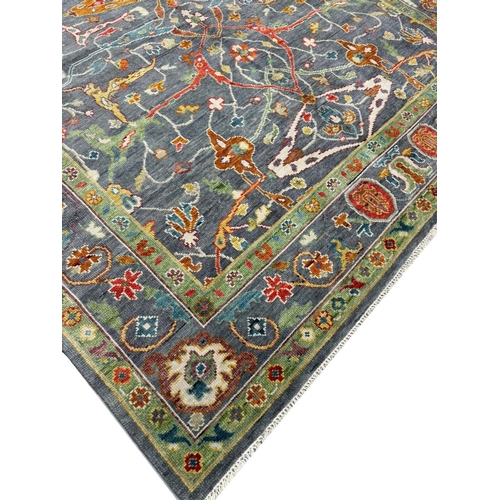 140 - FINE GAROUS DESIGN CARPET,  342cm x 248cm.