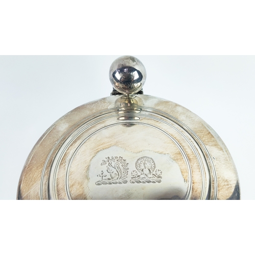 32 - SILVER TANKARD, early 18th century German by Johann Wilhelm Hellmann, c.1720, 23cm H, 1330 grams.