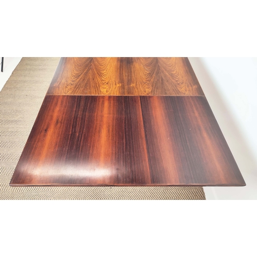 403 - DINING TABLE, 1960s Danish rosewood, 73cm H x 250cm x 90cm D (extended).