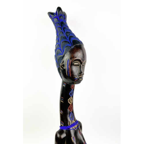 22 - KOULANGO FIGURE,  Ivory Coast, 80cm H.