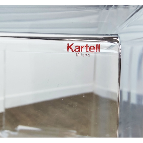 546 - KARTELL MR IMPOSSIBLE CHAIR, together with a Kartell ghostbuster side table. (2)