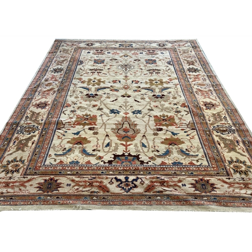 126 - TURKISH ZEIGLER CARPET, 355cm x 295cm.