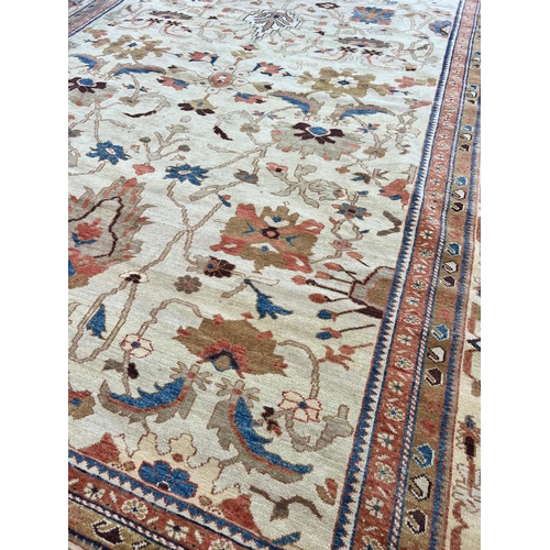 126 - TURKISH ZEIGLER CARPET, 355cm x 295cm.