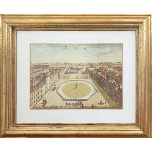 53 - TROWBRIDGE GALLERY, prints of London squares, a set of four, 61cm x 75cm. (4)