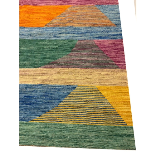 105 - FINE SCANDINAVIAN DESIGN KILIM, 295cm x 204cm.