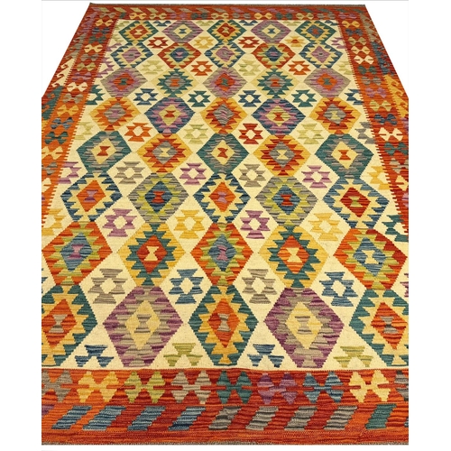 108 - FINE ANATOLIAN KILIM, 305cm x 205cm.