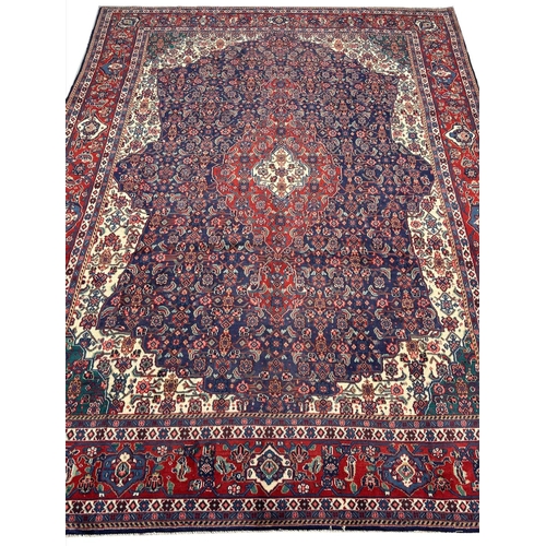 115 - FINE PERSIAN FEREGHAN DESIGN CARPET, 315cm x 222cm.