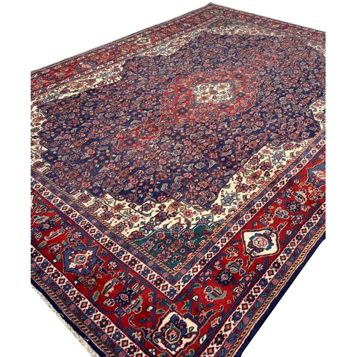 115 - FINE PERSIAN FEREGHAN DESIGN CARPET, 315cm x 222cm.