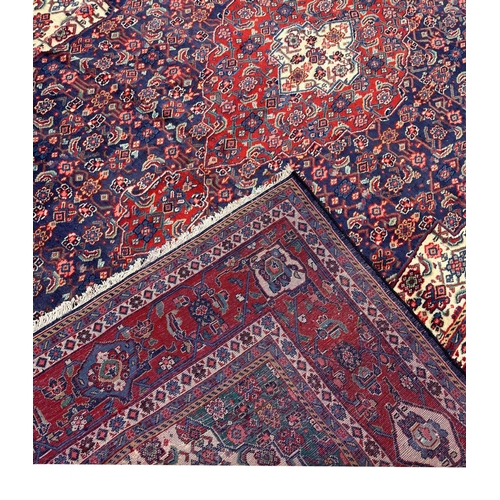 115 - FINE PERSIAN FEREGHAN DESIGN CARPET, 315cm x 222cm.