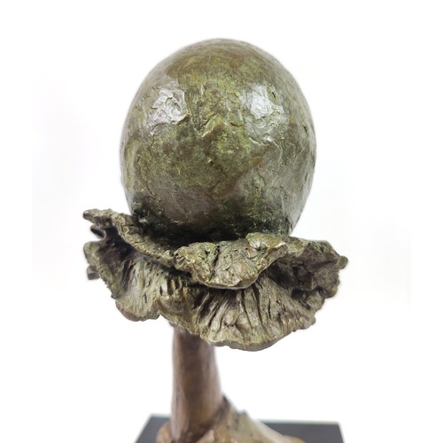 22 - MARGARET 'PEGGY' REVENTLOW (1915-2014) BRONZE (British-American 1915-2014), 'The Clown' signed with ... 