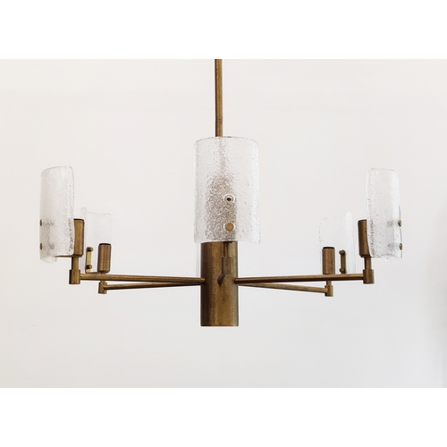 390 - ARTERIORS ZEKI CHANDELIER, 78.5cm drop approx.