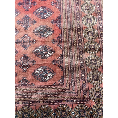 120 - BOKHARA CARPET, 34cm x 274cm.