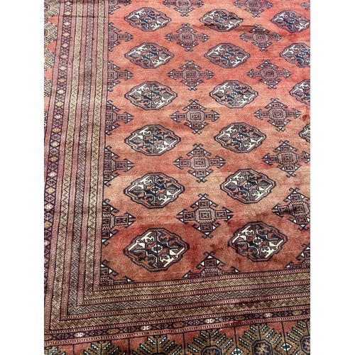 120 - BOKHARA CARPET, 34cm x 274cm.