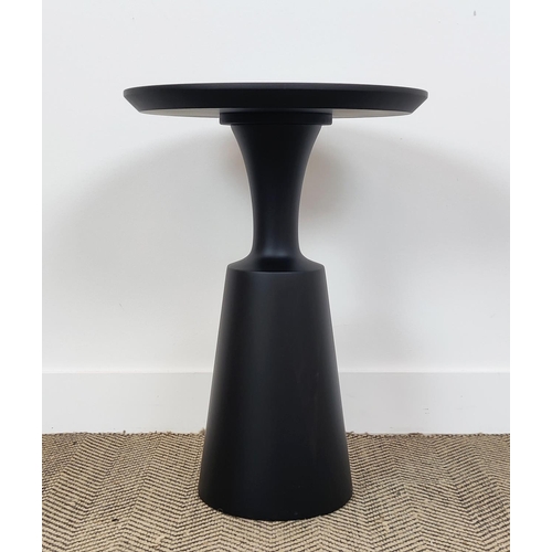 364 - SIDE TABLE, circular 45cm W x 62cm D.