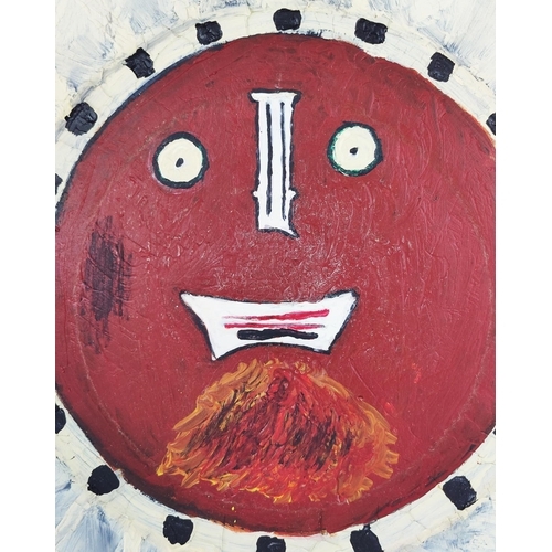 70 - AFTER PABLO PICASSO (1881-1973), 'Visage', ceramic plate, 40cm D.