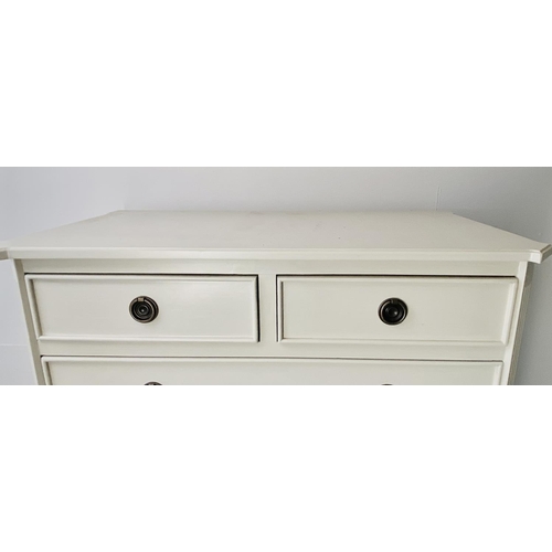 379 - TALL CHEST, Gustavian style with six drawers, 122cm x 65cm x 43cm.