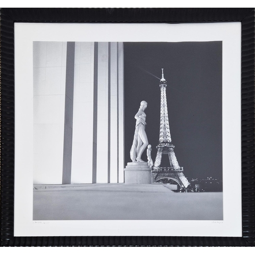 124 - CHARLES KAY 'La Tour Eiffel, Paris 2005', photoprint, signed and numbered 1/8, in pencil, 101cm x 10... 