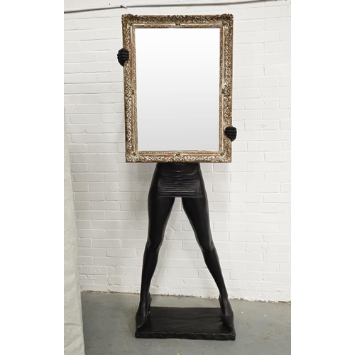 503 - NICHOLAS BOXALL SURREALIST MIRROR, 197cm H.