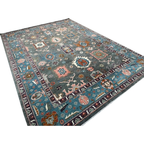 114 - FINE CONTEMPORARY BAKSHAISH DESIGN CARPET, 405cm x 302cm.