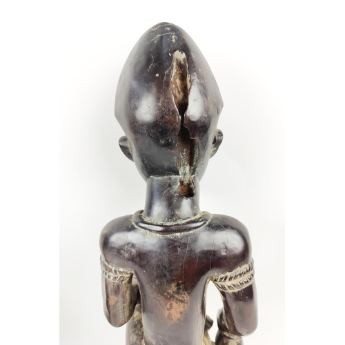 2 - A PAIR OF YOMBE MATERNITY FIGURE (Congo), 52cm H. (2)