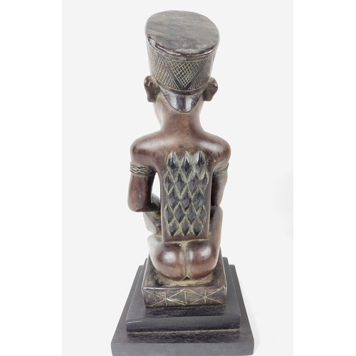 2 - A PAIR OF YOMBE MATERNITY FIGURE (Congo), 52cm H. (2)