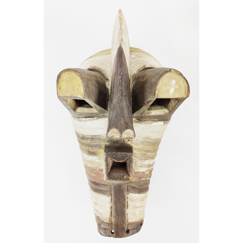 6 - A PAIR OF SONGYE KIFWEBE MASK (Congo), 60cm H. (2)