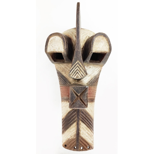 6 - A PAIR OF SONGYE KIFWEBE MASK (Congo), 60cm H. (2)