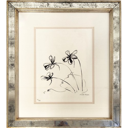 45 - TROWBRIDGE GALLERY, 'Botanical' prints, a set of four, each 64cm x 53cm overall. (4)