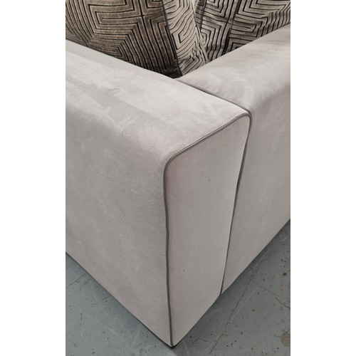 454 - MICHAEL TYLER FURNITURE CARRERA UNIT SYSTEM SOFA, 350cm x 305cm x 95cm approx.