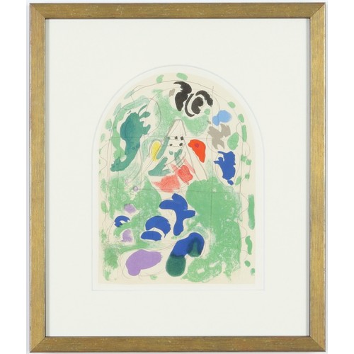 100 - MARC CHAGALL, 'The Twelve Tribes', a set of twelve lithographs, printed by Mourlot 1962, 30cm x 24cm... 