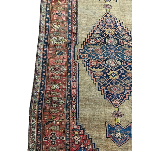 109 - ANTIQUE NORTHWEST PERSIAN CARPET, 270cm x 140cm.