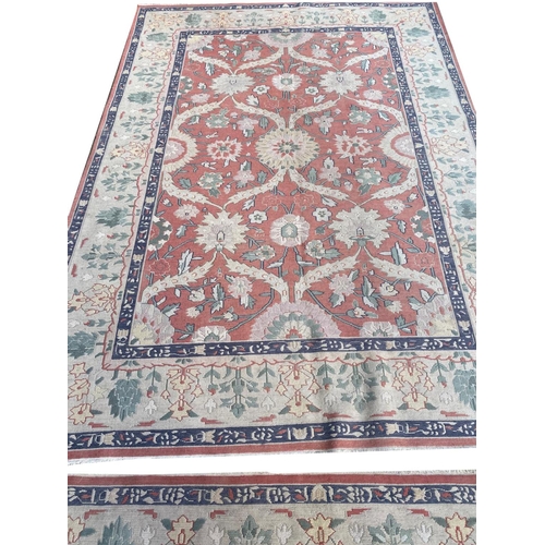 113A - VINTAGE CAUCASIAN SOUMAK RUGS, a pair, 227cm x 160cm. (2)