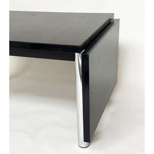 301 - DINING TABLE, Habitat, Marcel Breuer Cesca, mid 20th century, extending, ash and chrome, 194cm x 91c... 