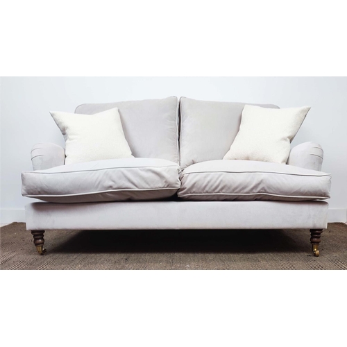 398 - HOWARD STYLE SOFA, 165cm W approx.