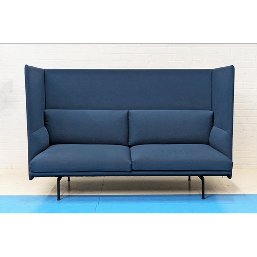 503 - MUUTO OUTLINE HIGH BACKED SOFA, by Anderssen & Voll, 116cm H x 170cm W x 75cm D.