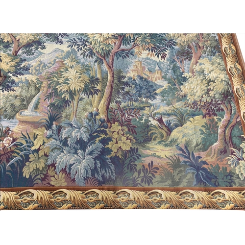 106 - FRENCH VERDURE DESIGN TAPESTRY, 200cm x 150cm.