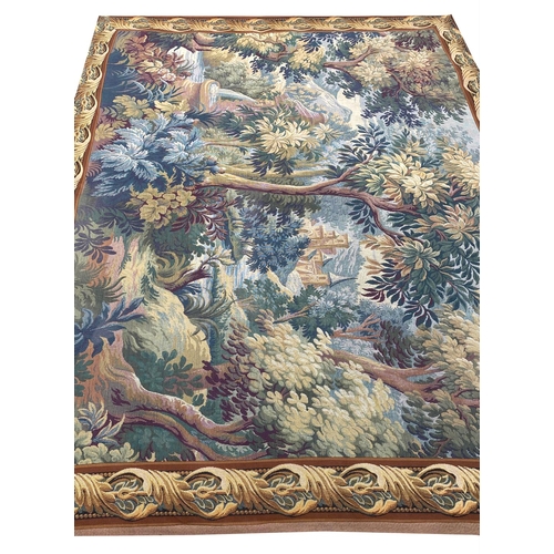 106 - FRENCH VERDURE DESIGN TAPESTRY, 200cm x 150cm.