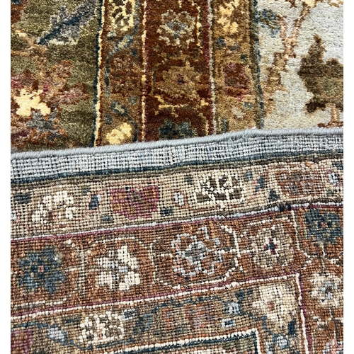 117 - INDIAN AGRA CARPET, 530cm x 297cm.