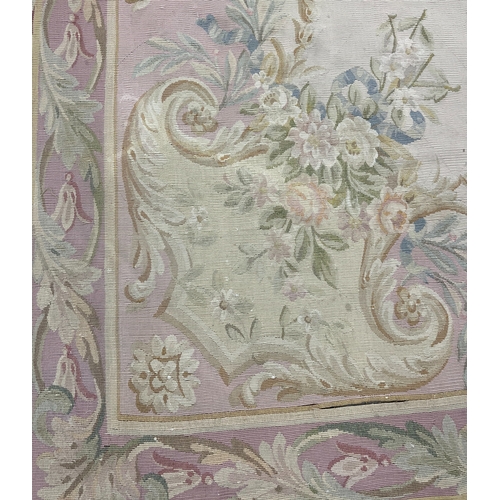 118 - AUBUSSON CARPET, 506cm x 327cm.